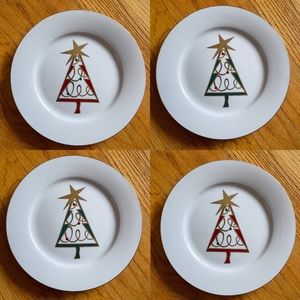 Pier 1 Holiday Dessert Plates